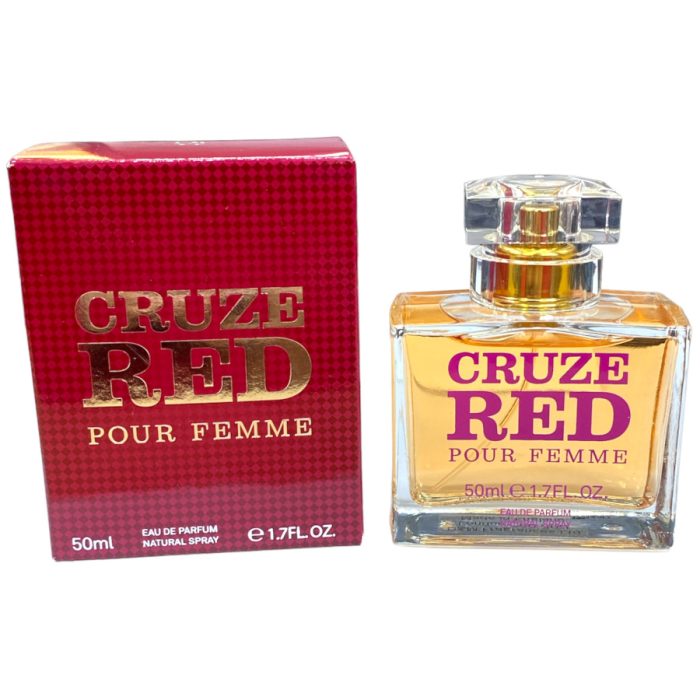 D&M Cruze Red Pour Femme Eau de Parfum Natural Spray 50ml