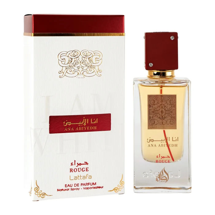 Lattafa Ana Abiyedh Rouge Eau De Parfum 60ml Natural Spray