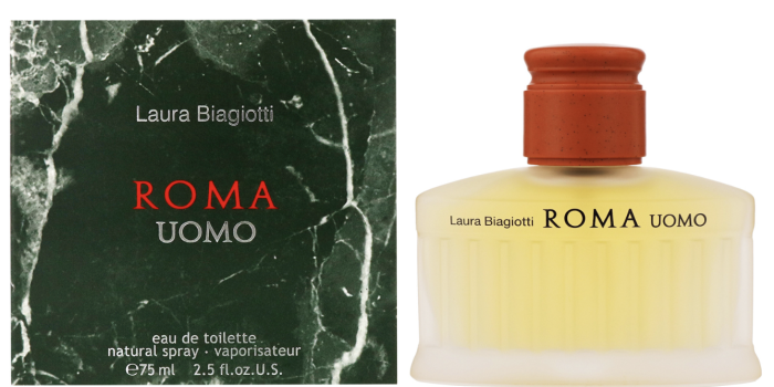 Laura Biagiotti Roma UOMO Eau de Toilette Spray 75ml