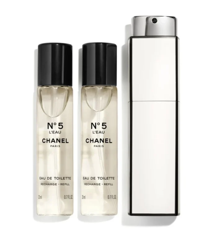 N°5 L'EAU EAU DE TOILETTE TWIST AND SPRAY 3 x 20ml