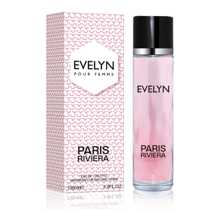 Evelyn by Paris Riviera for Women - Eau de Toilette, 100 ml