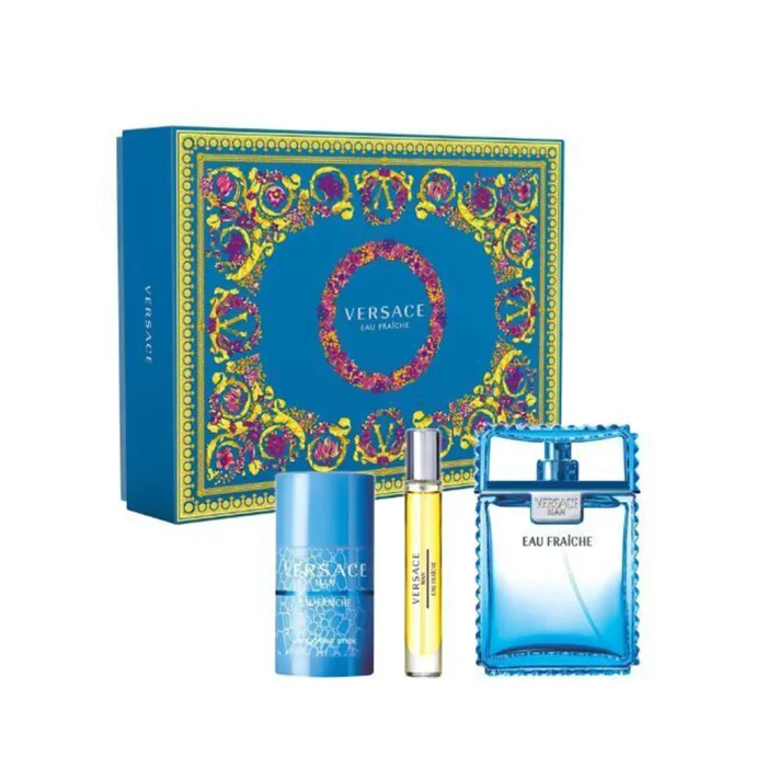 Versace Eau Fraiche Man Eau de Toilette Spray 100ML gift set